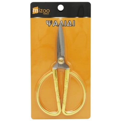 MIZOO ΨΑΛΙΔΙ ΡΑΠΤΙΚΗΣ ΧΡΥΣΟ ΧΡΩΜΑ 17X9CM 20489-55